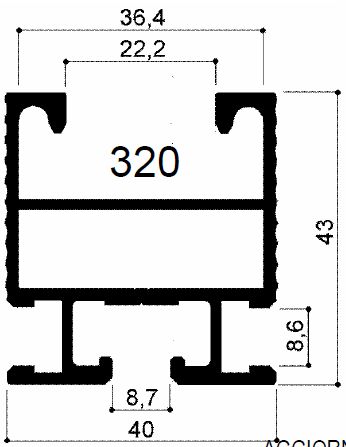 sistema in alluminio per il fissaggio di moduli fotovoltaici